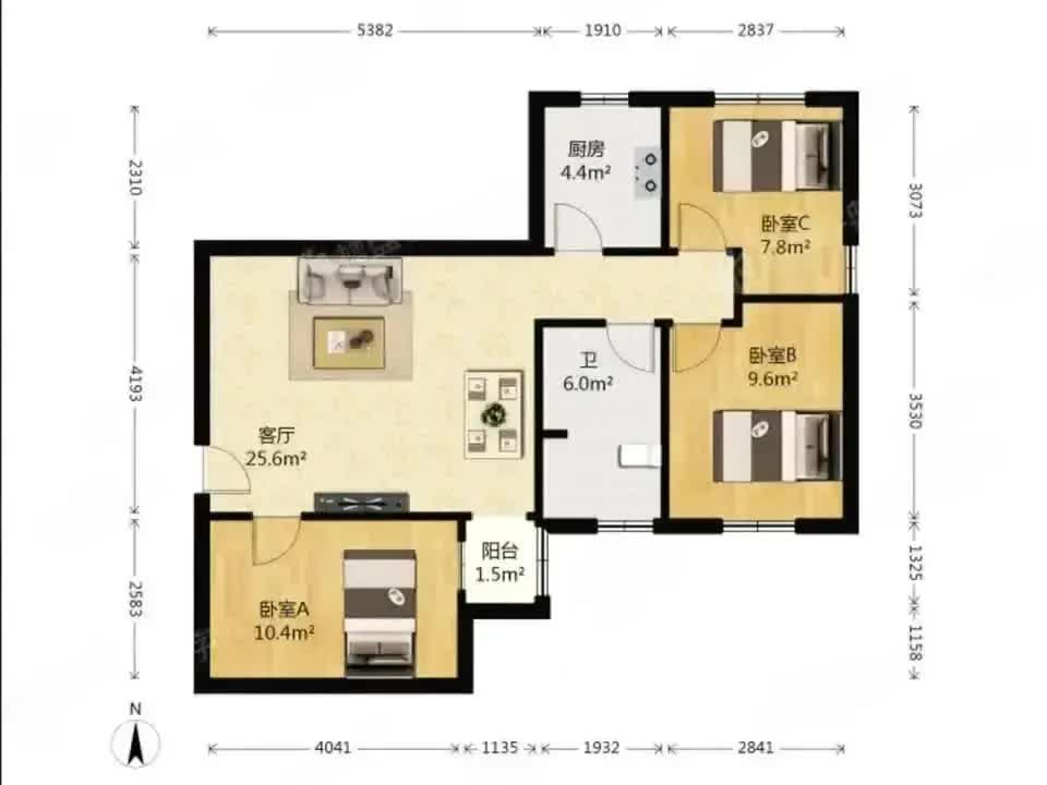 广州金田花苑二手房房源图片