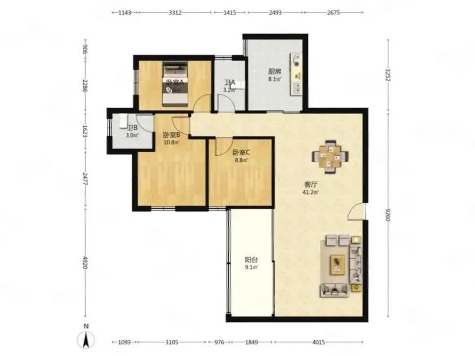 广州金田花苑二手房房源图片