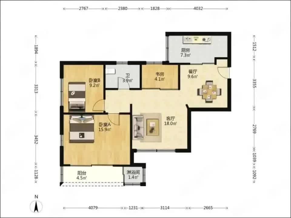 广州金田花苑二手房房源图片