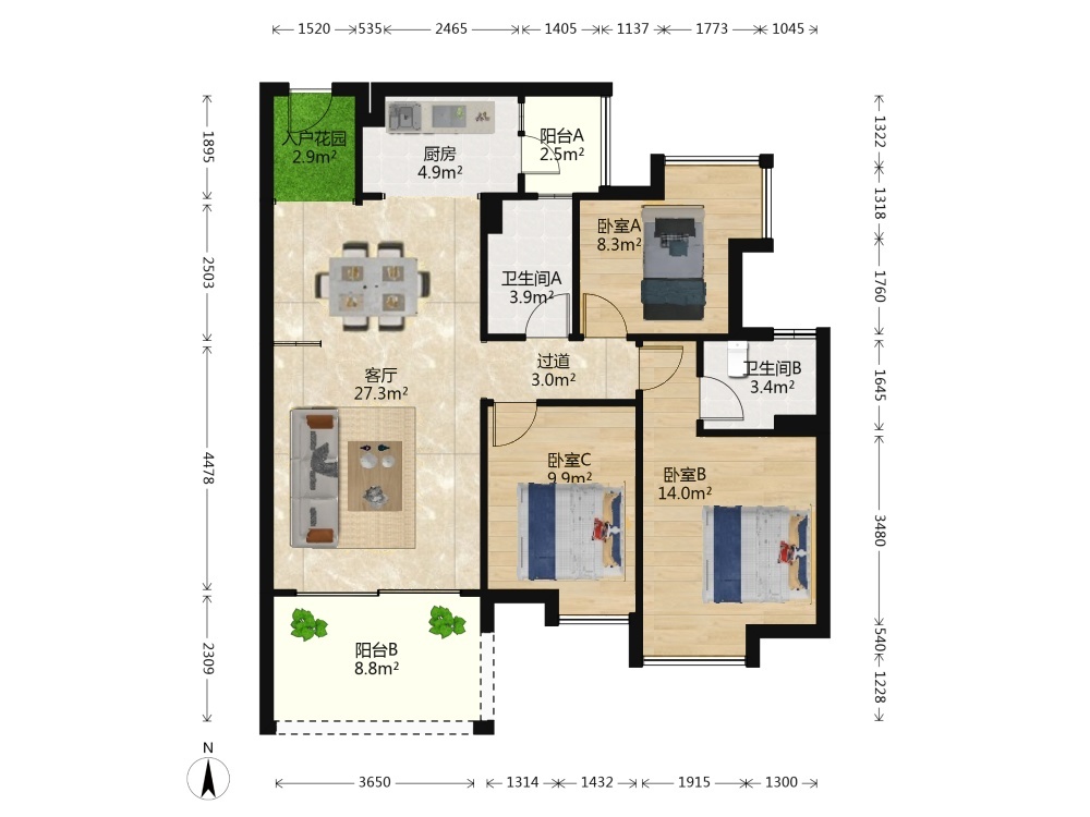 广州龙光水悦云天二手房房源图片