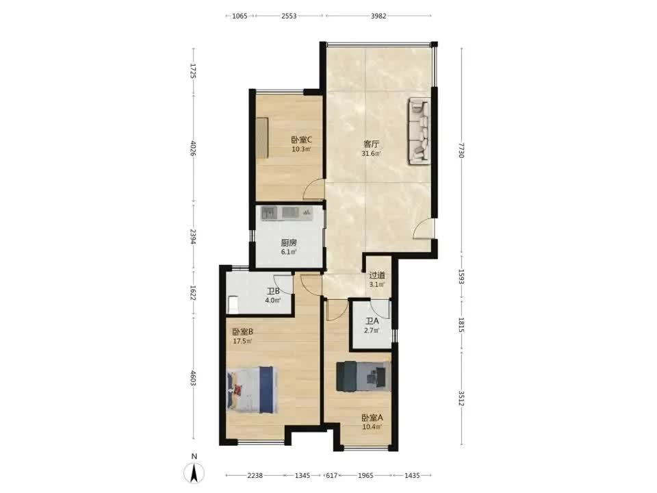 广州保利中交大都汇二手房房源图片