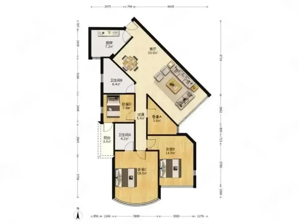 广州帝景苑二手房房源图片