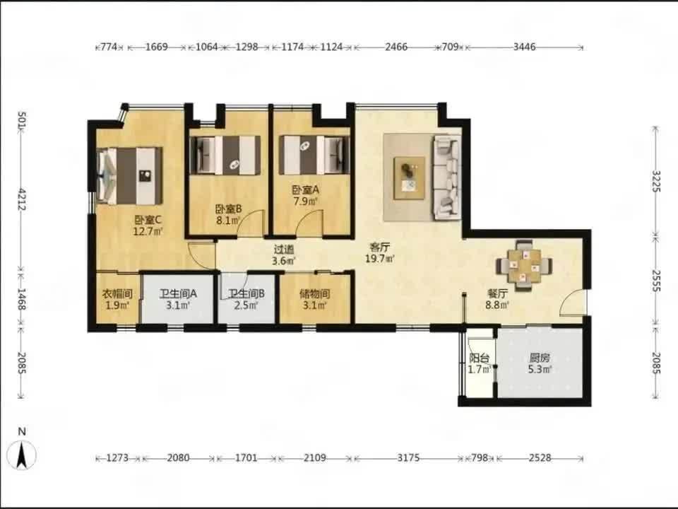 广州金海花园二手房房源图片