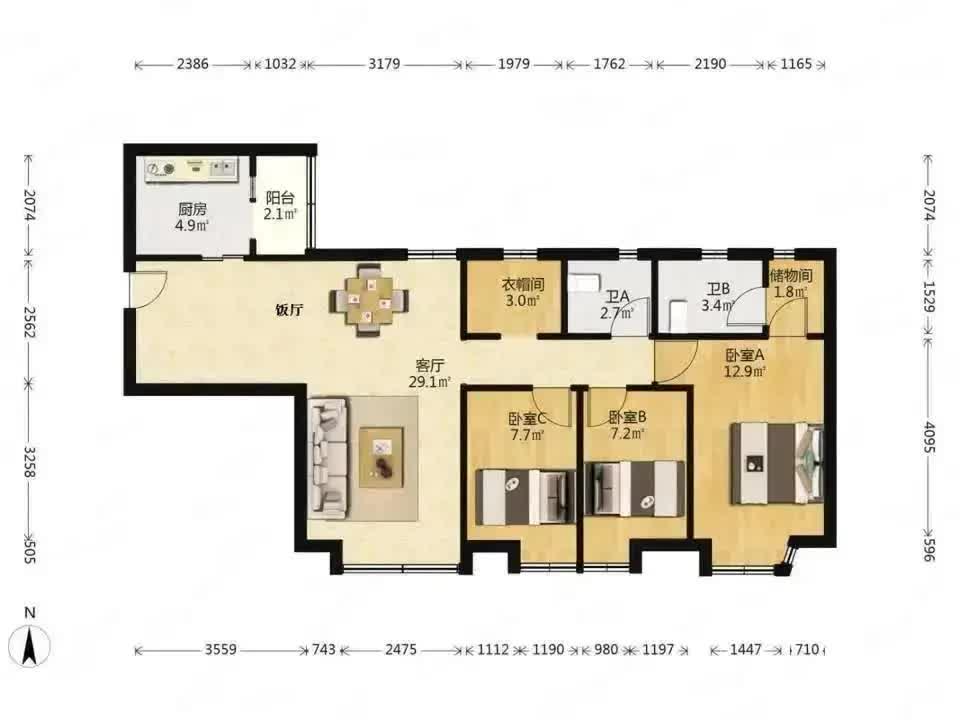 广州金海花园二手房房源图片