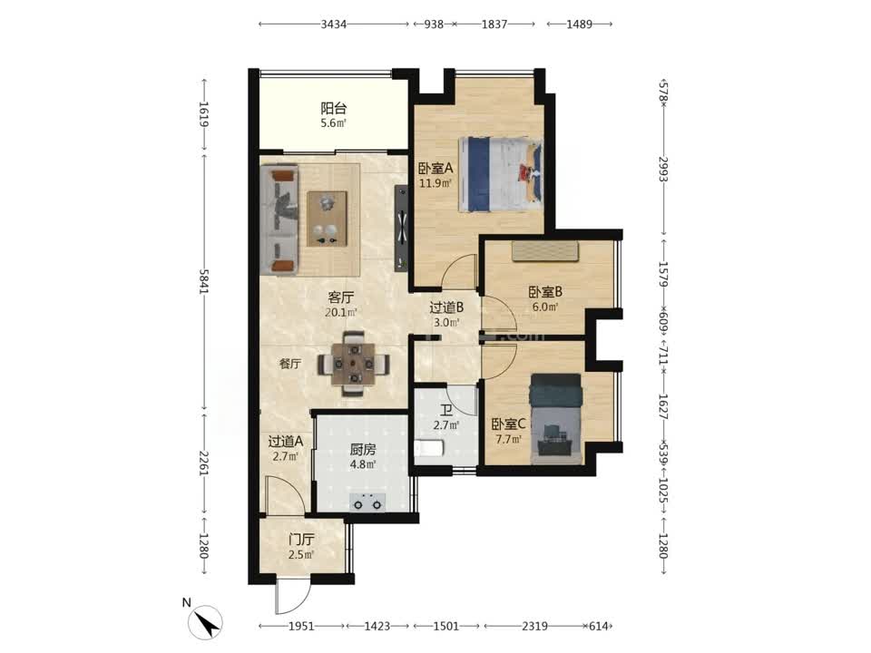 广州时代水岸二手房房源图片