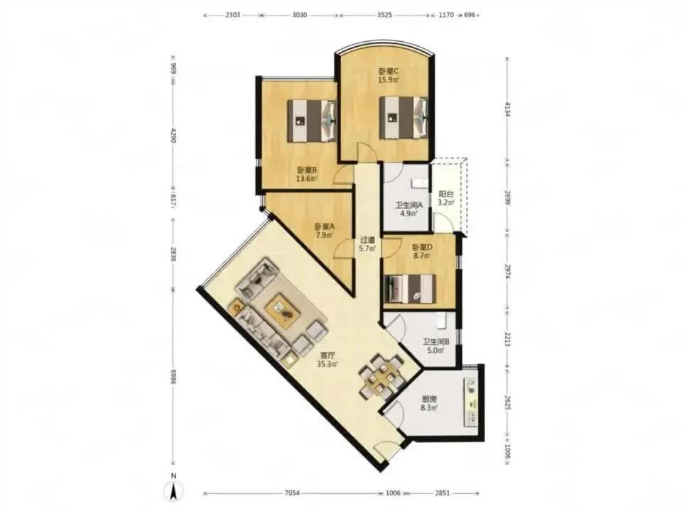 广州帝景苑二手房房源图片