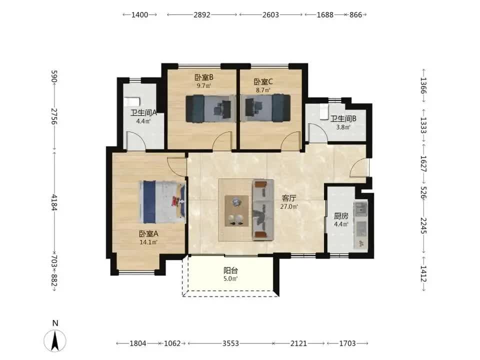 广州中交泷湾云城二手房房源图片