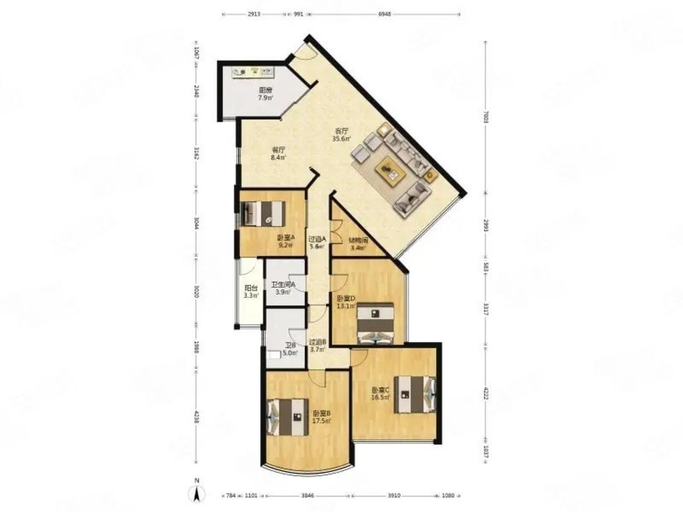 广州帝景苑二手房房源图片