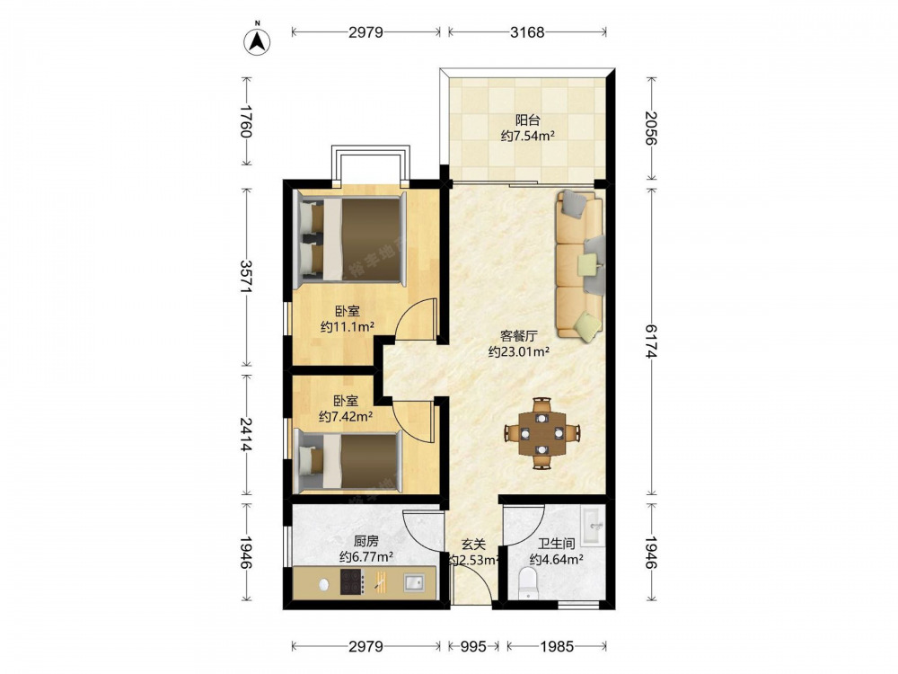 广州岭南花园二手房房源图片
