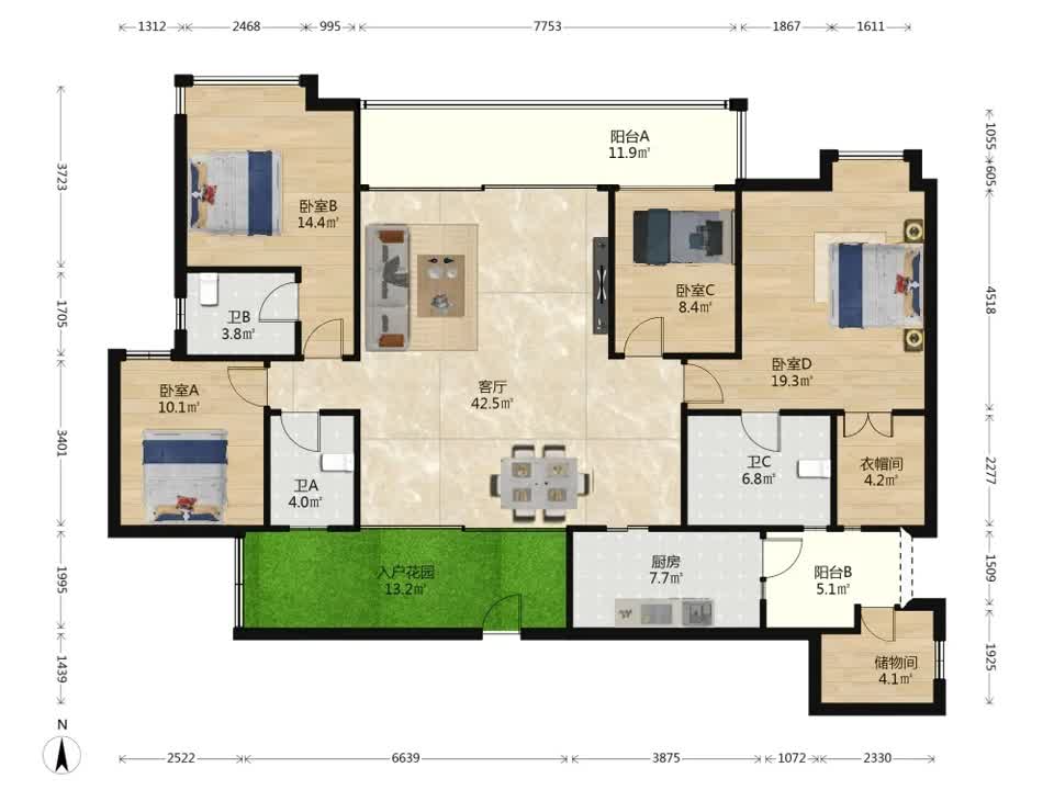 广州创逸雅苑二手房房源图片