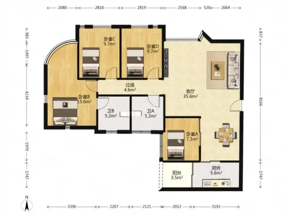 广州东方之珠花园二手房房源图片