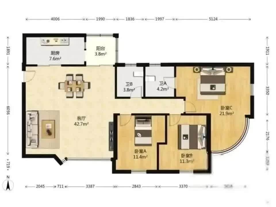 广州东方之珠花园二手房房源图片