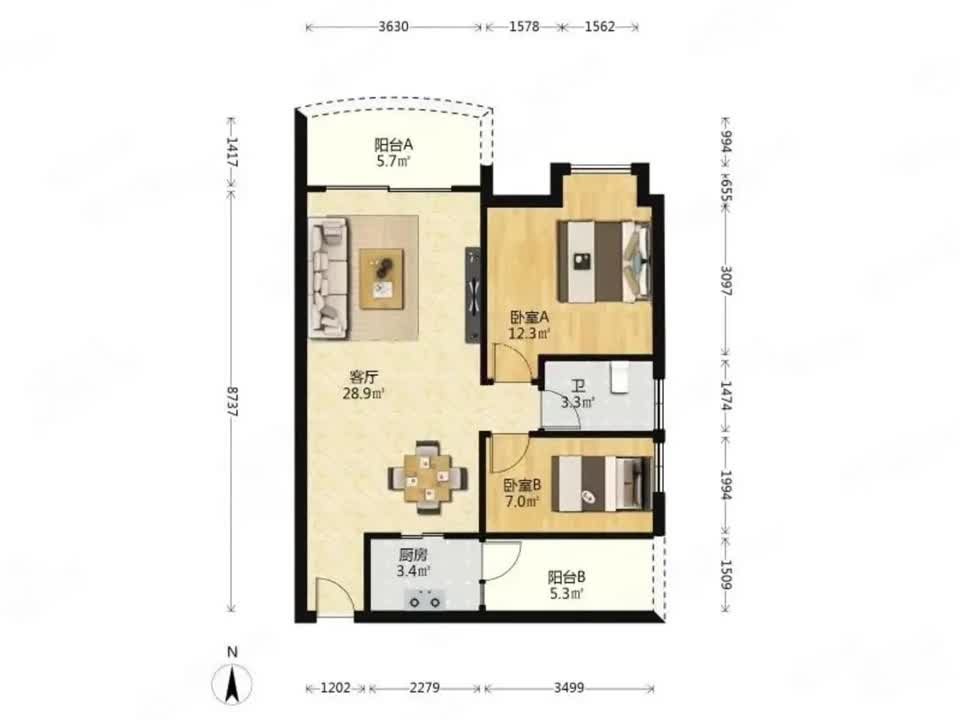 广州金碧翡翠华庭二手房房源图片