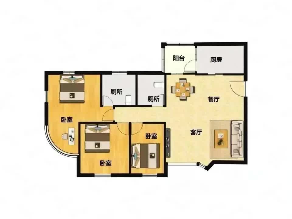 广州东方之珠花园二手房房源图片