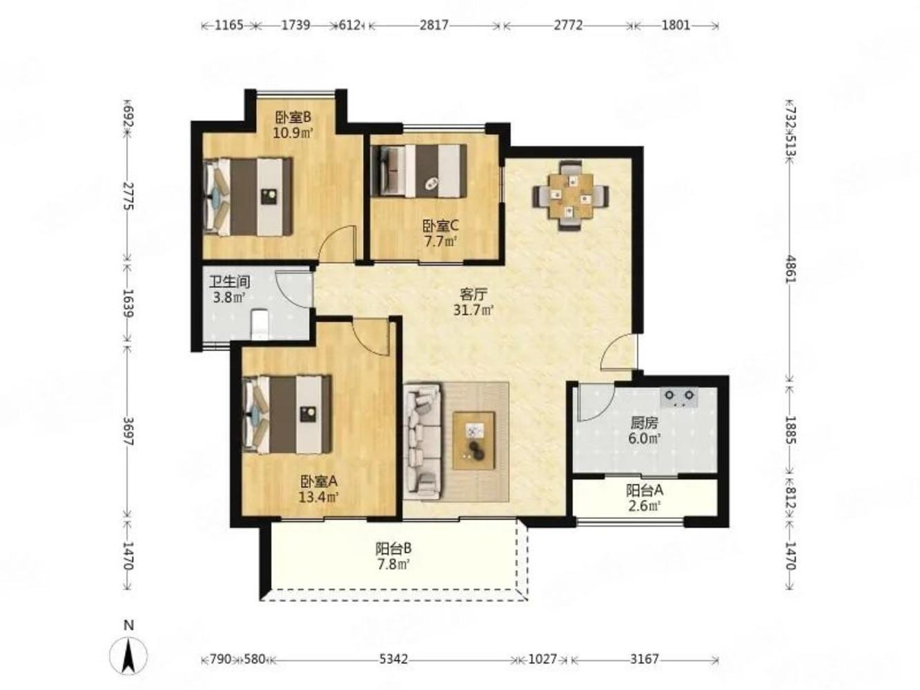 广州保利中宇广场二手房房源图片