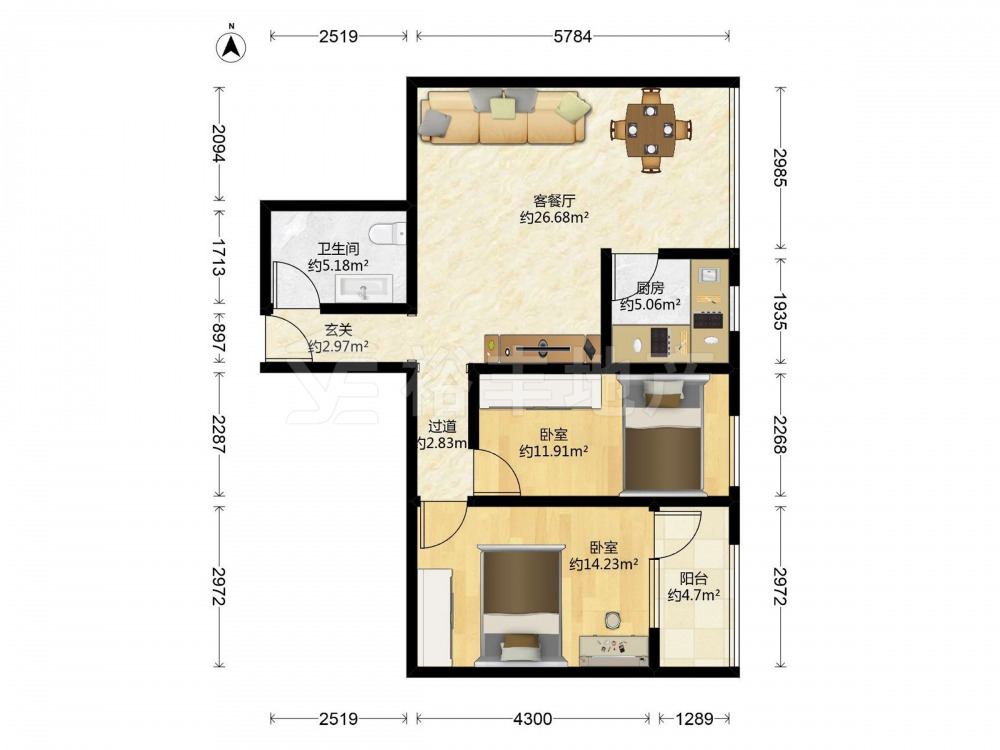 广州丽康居二手房房源图片