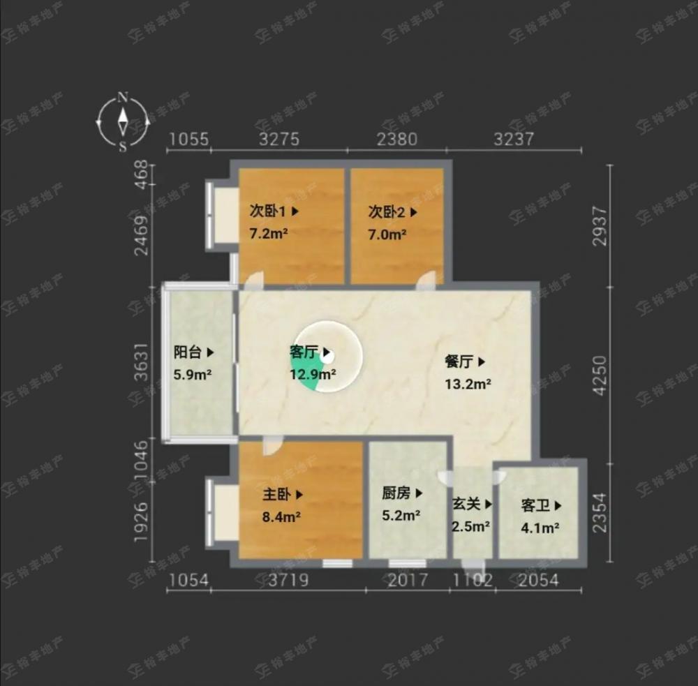 广州岭南花园二手房房源图片