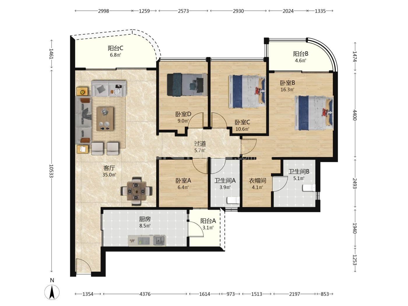 广州希尔顿阳光二手房房源图片