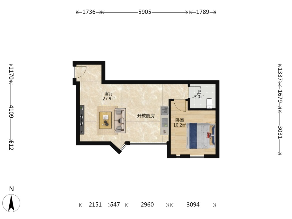 广州东方之珠花园二手房房源图片