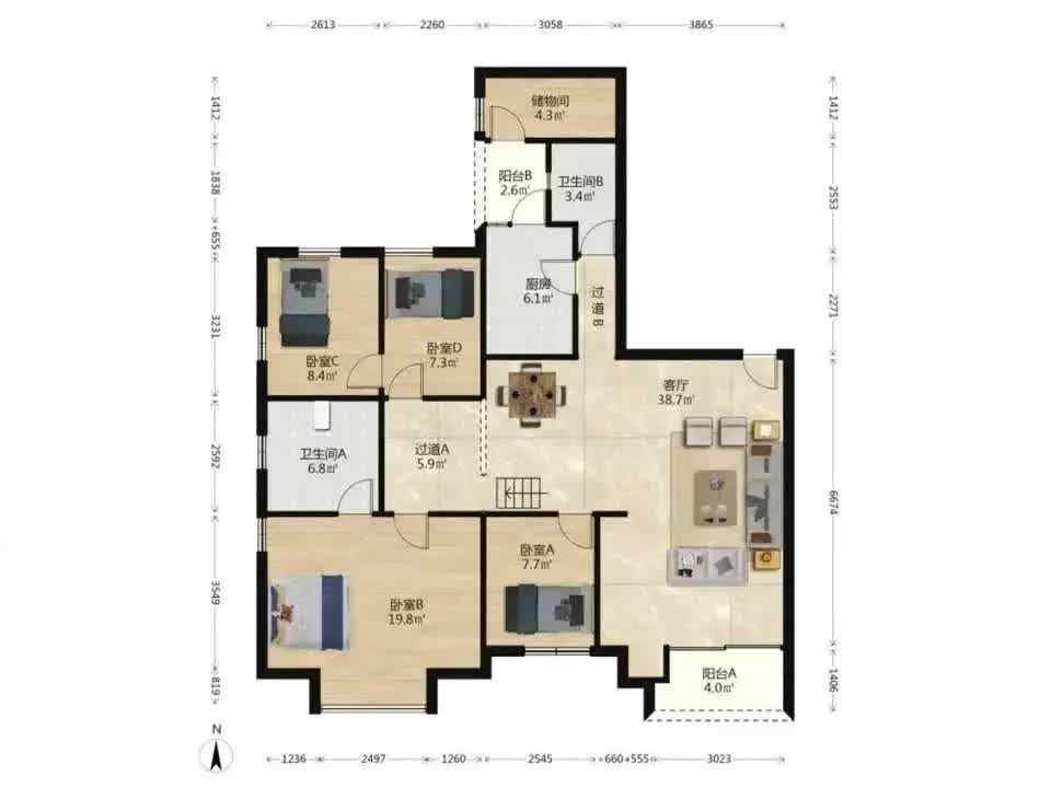 广州天翔花园二手房房源图片