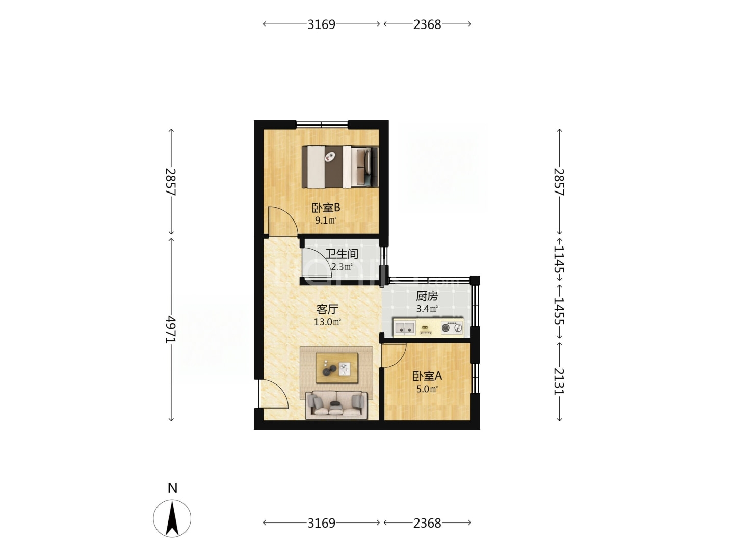 广州白云雅苑二手房房源图片