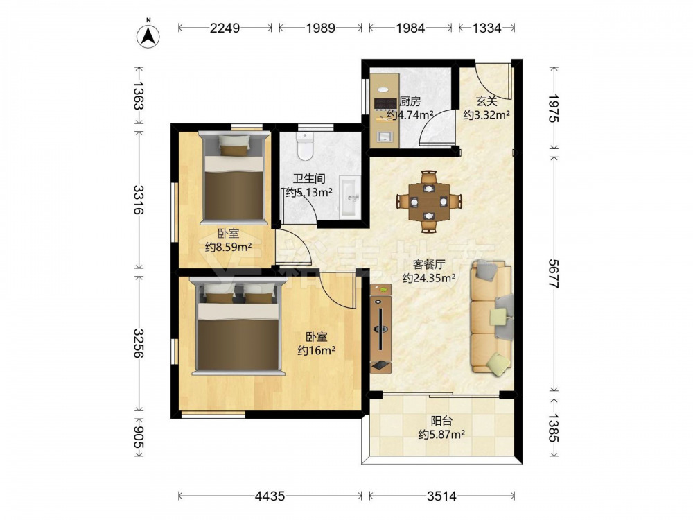 广州同德花园二手房房源图片