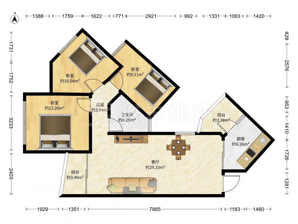 广州丽康居二手房房源图片