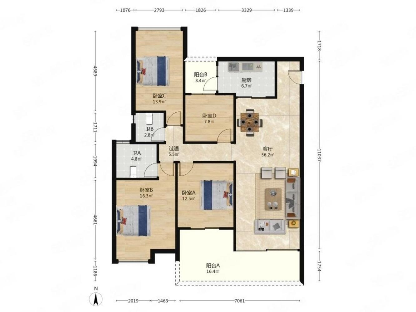 广州保利中宇广场二手房房源图片