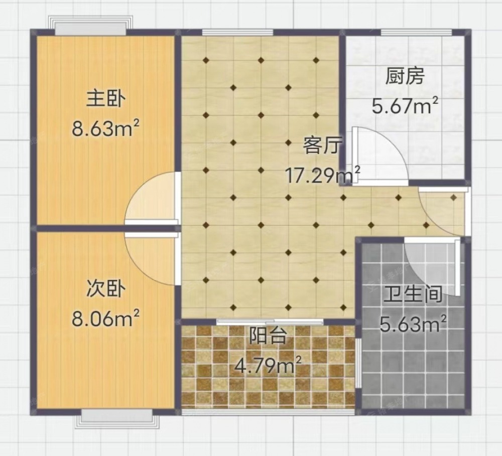 广州金德西苑二手房房源图片