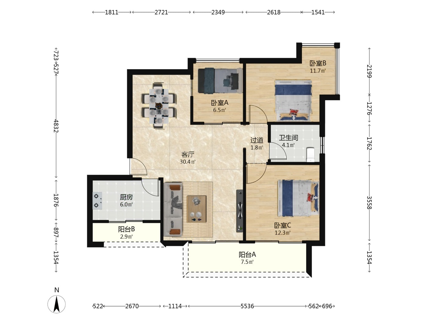 广州保利中宇广场二手房房源图片