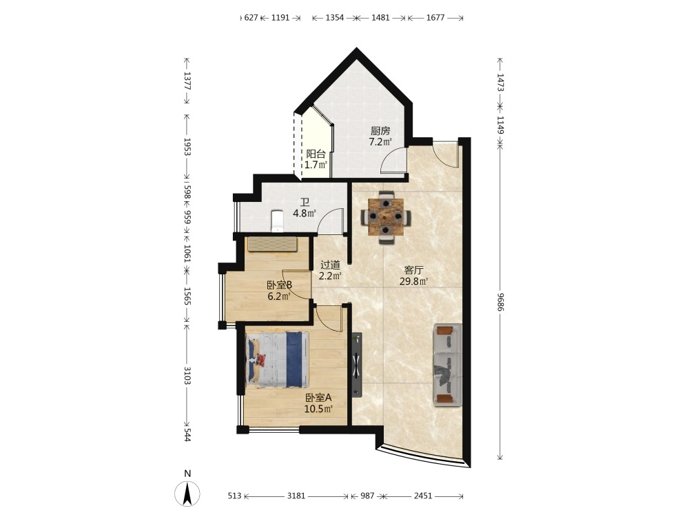 广州协和新世界二手房房源图片
