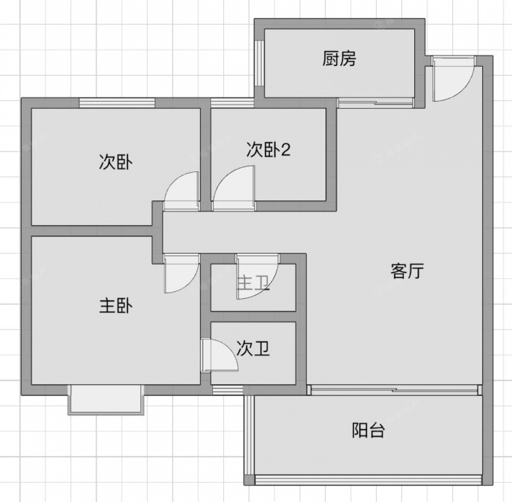 广州得雅阁二手房房源图片
