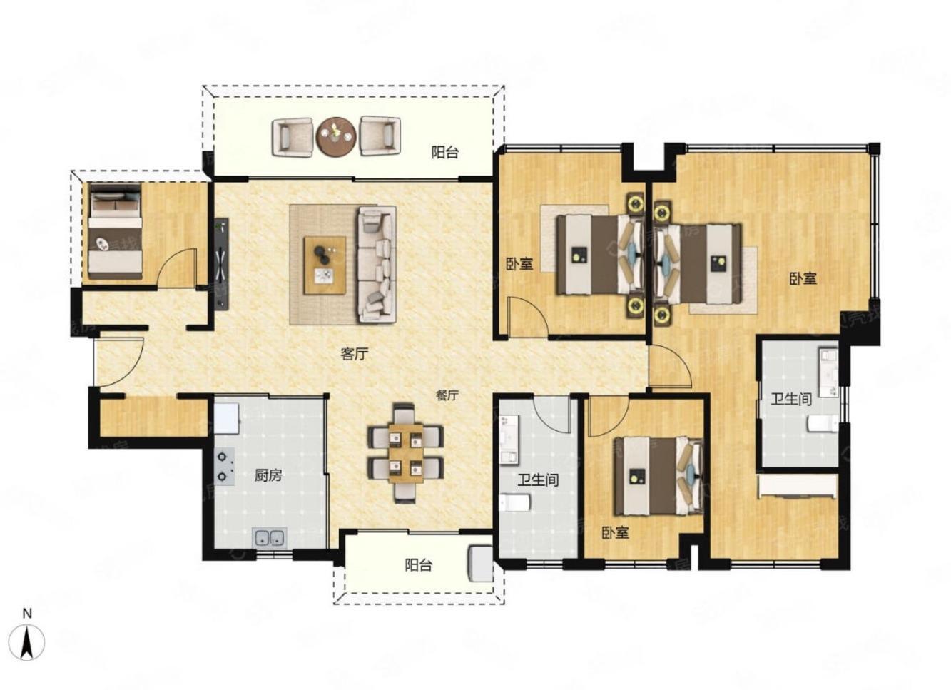 广州保利珺悦府二手房房源图片