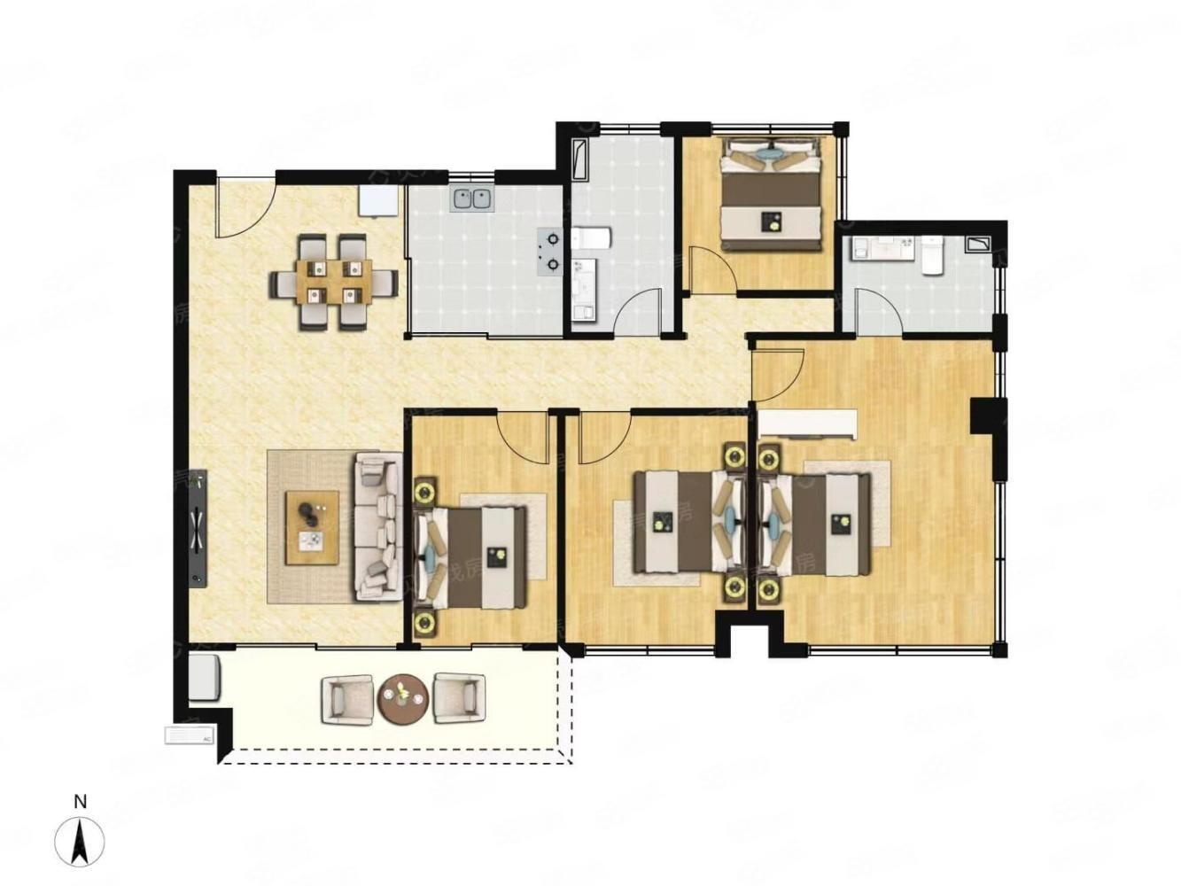 广州保利珺悦府二手房房源图片