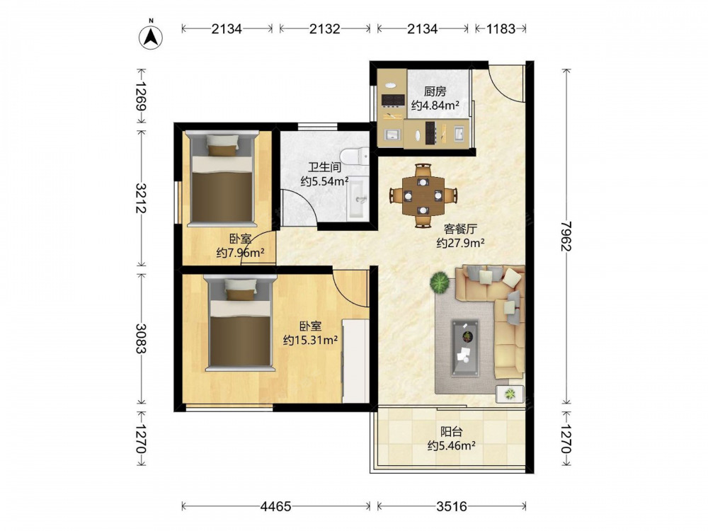 广州同德花园二手房房源图片