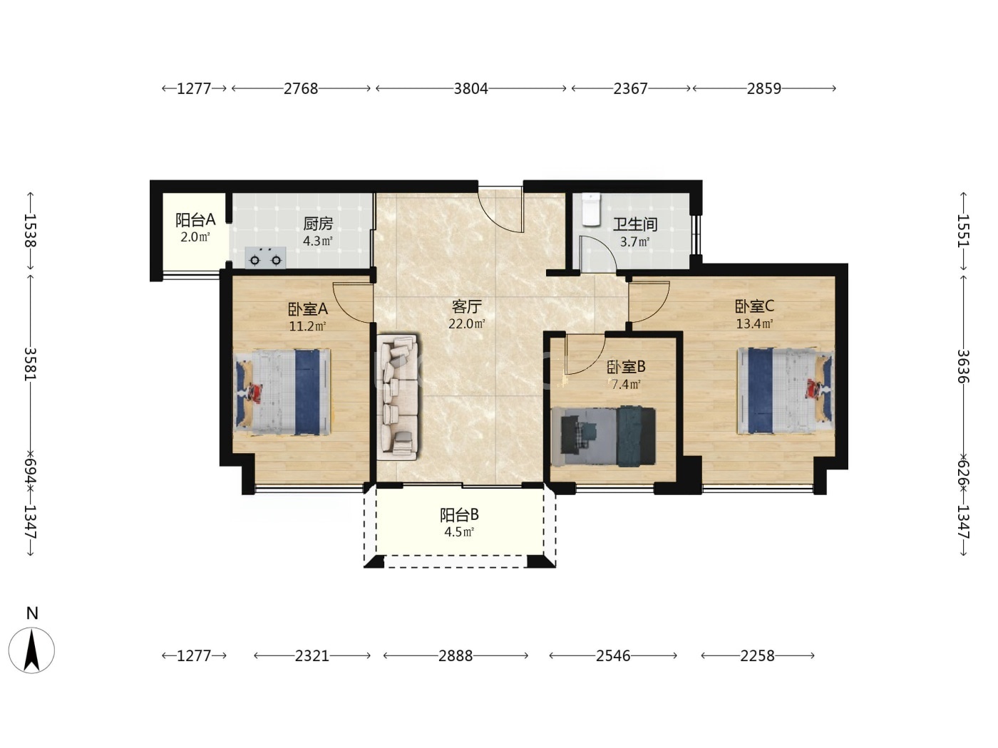 广州保利中央公园二手房房源图片