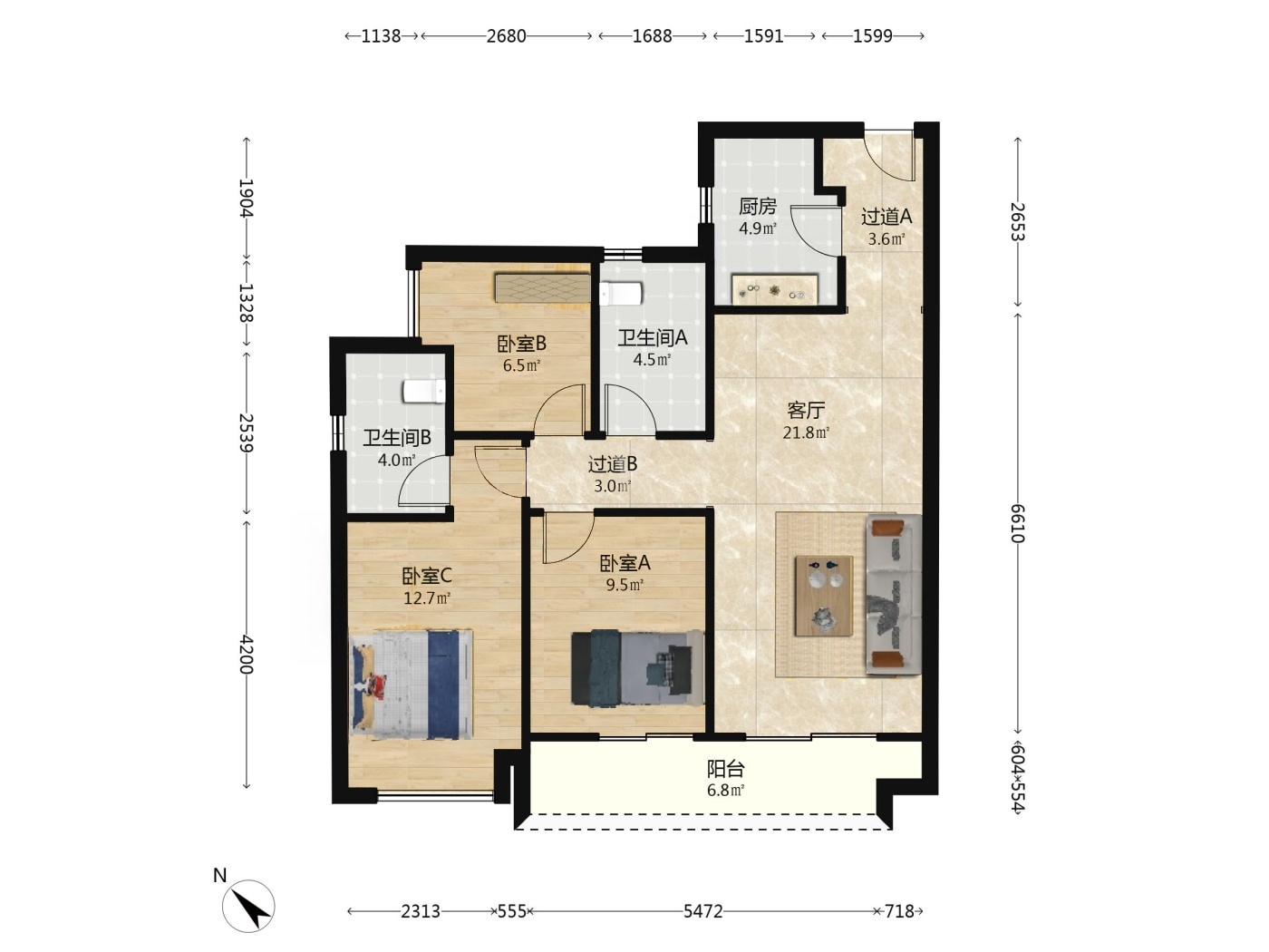 广州绿城顺德杨柳郡二手房房源图片