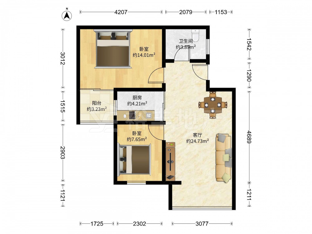 广州紫竹苑(白云)二手房房源图片