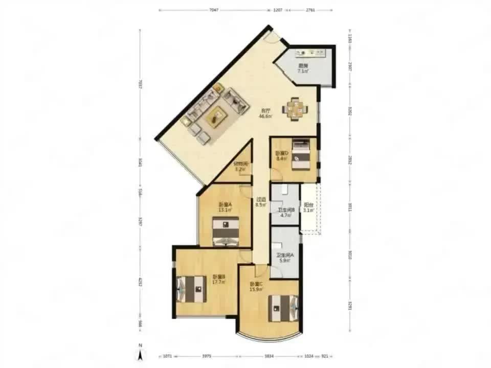 广州帝景苑二手房房源图片