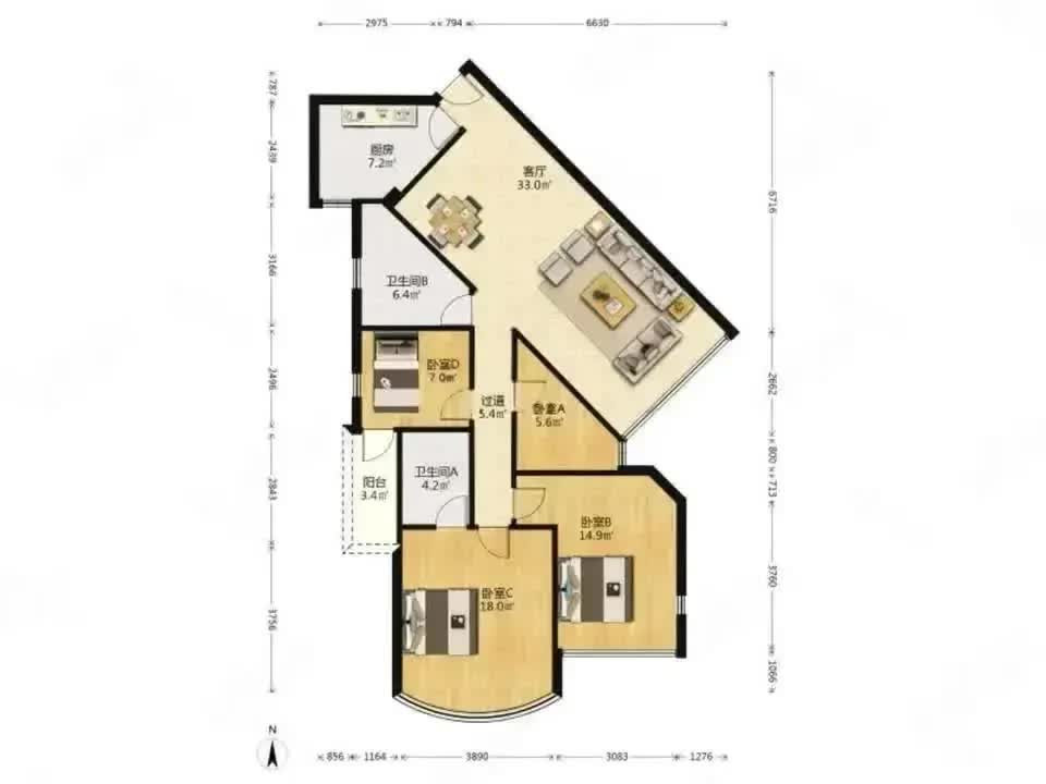 广州帝景苑二手房房源图片