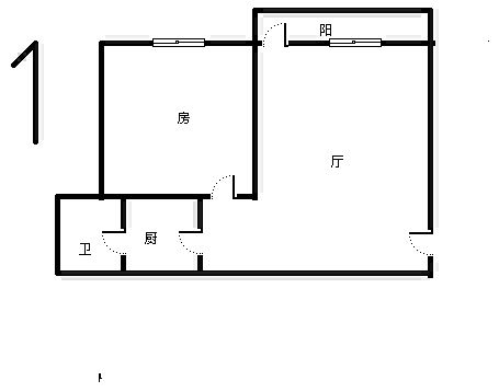 怡芳苑48方可做倆房 少有小戶型惜售 芳村地段 學位未佔用