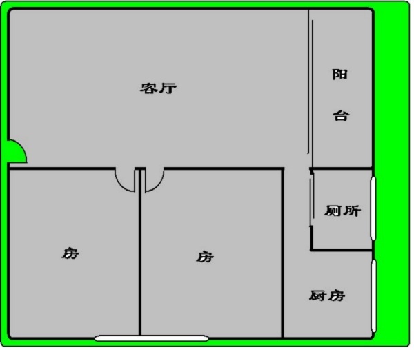 推推99廣州房產網環市西路小區出租房房源圖片