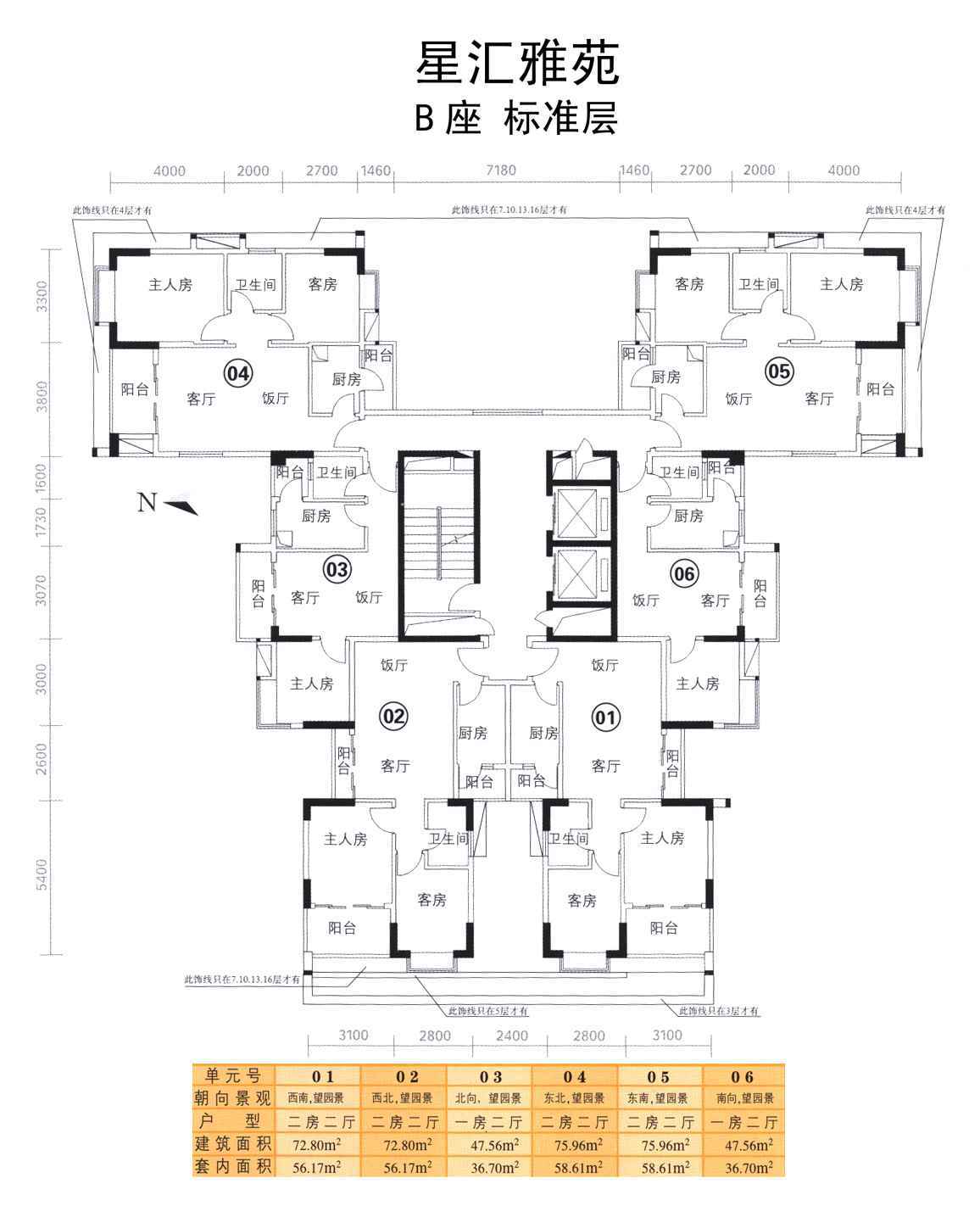 近5号线 星汇雅苑小区管理好 中层望花园 新装修 家私家电齐全