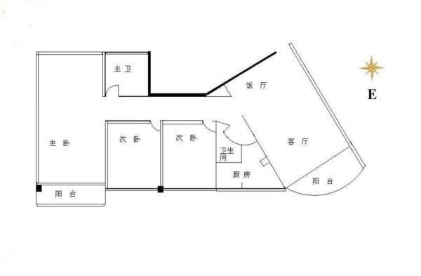 侨林苑三房 紧急出租 只需6500即可入住