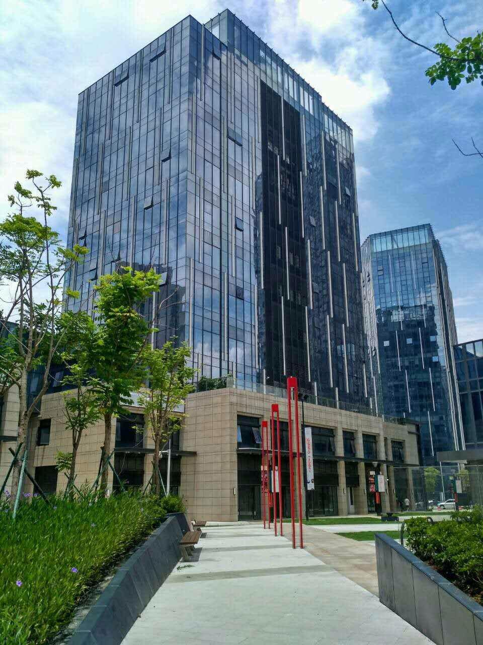 保利大都汇写字楼少 有放租大平层已有隔间精装随时起租9